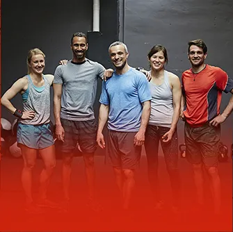 Small-group training class at Trainer Joe's Fitness, Palm Desert