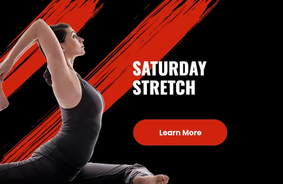 Saturday Stretch mobility and recovery class at Trainer Joe's Fitness